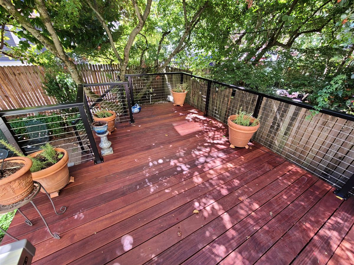 Custom railing installation by Big Works